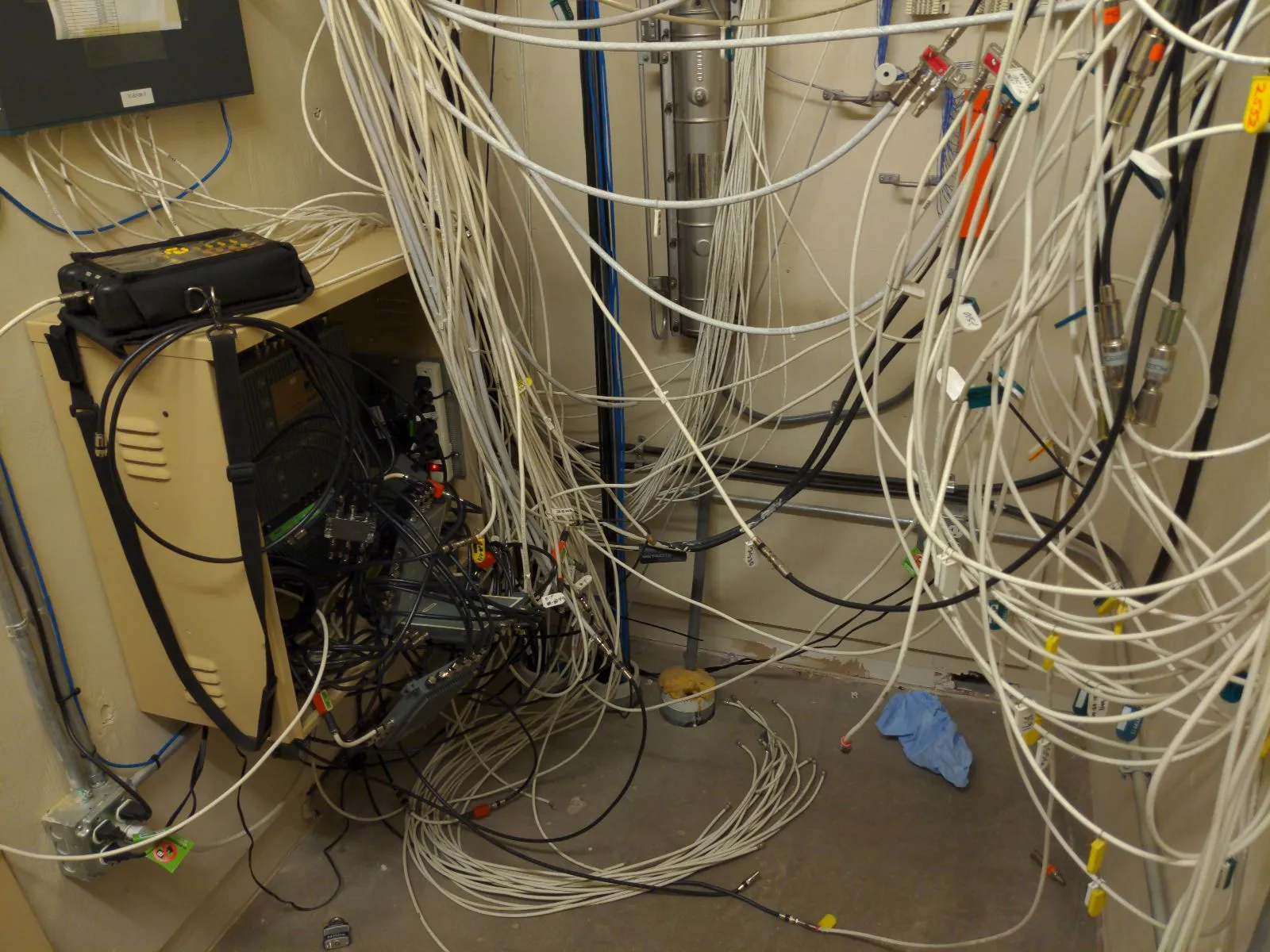 Messy installation by another installer