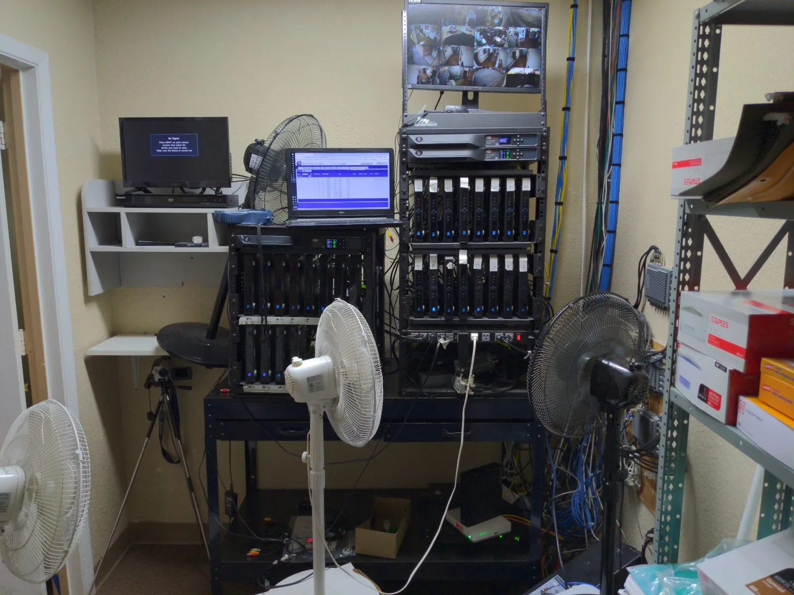 Messy installation by another installer