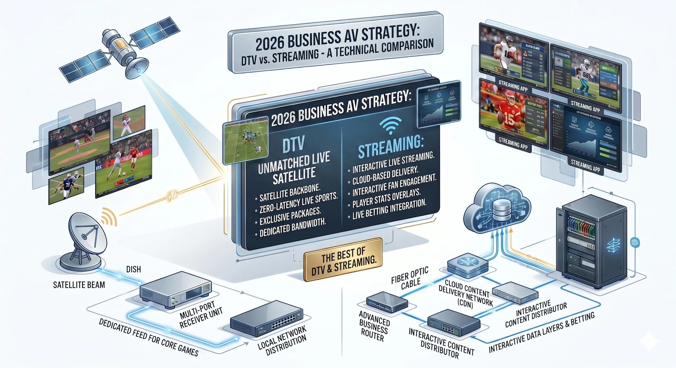 DIRECTV vs. Streaming for Your Business in 2026: What Actually Changed